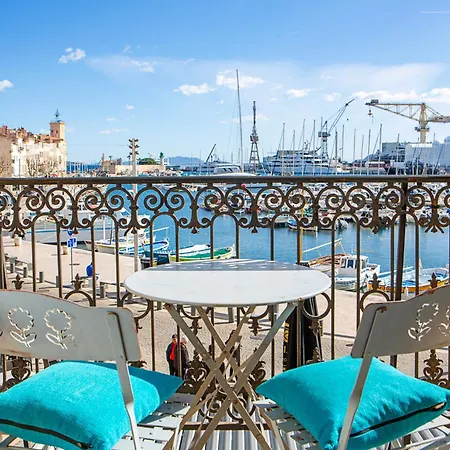 アパート Balcon Filant Sur Le Port De La Ciotat, Bienvenue! *